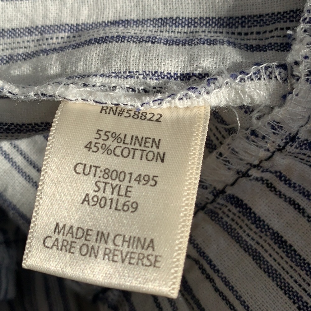 Max Studio Linen\Cotton Blend Dress - Picture 8 of 10